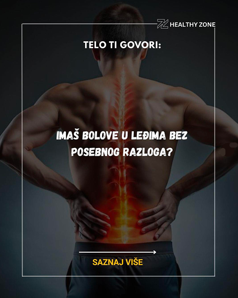 Telo ti govori: Imaš bolove u leđima bez posebnog razloga?